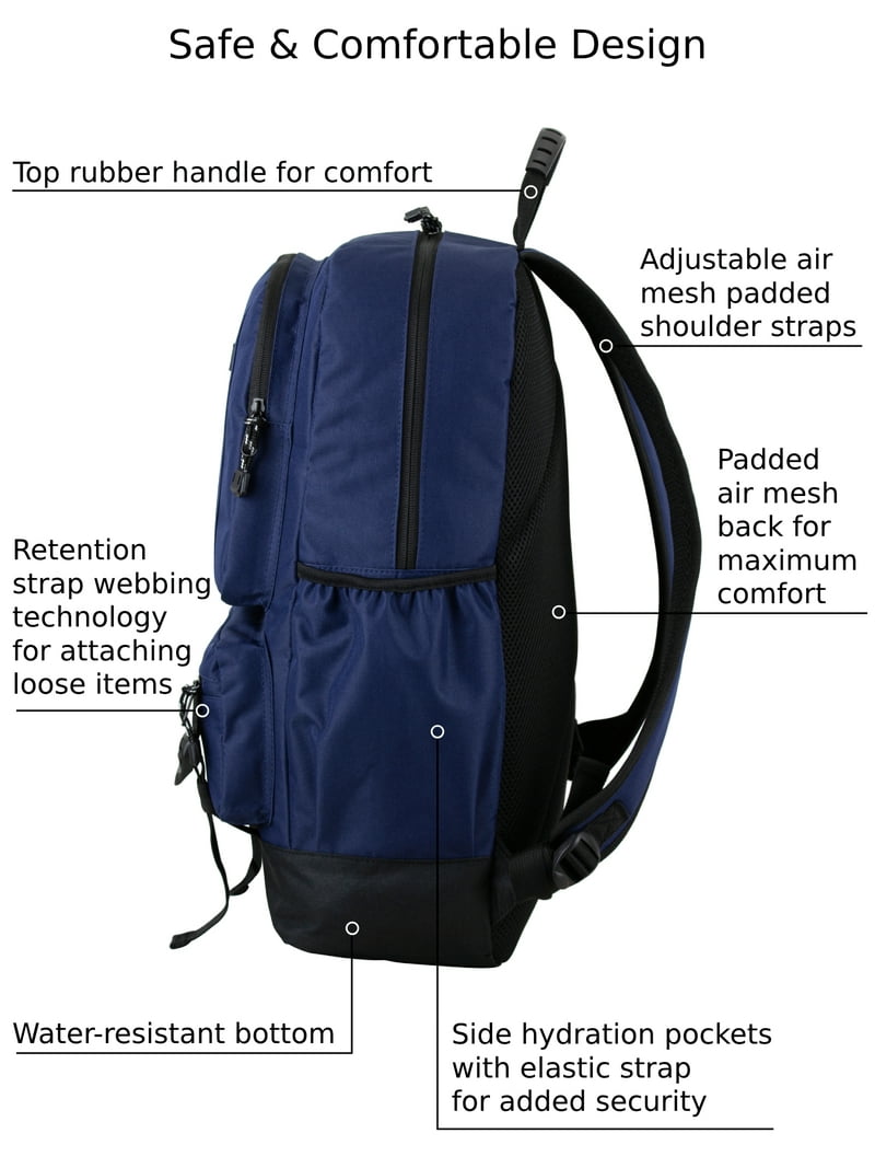 blue laptop backpack Knack Bags Series 1 Medium Expandable Travel Pierce Feathered Trebles vintage miniature pet shop décor This way Color:Peat