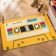 thumbnail image 5 of LMTODLFG Retro Music Tape Funny Welcome Mat for Outdoor Entrance Home Front Porch Decor Anti-Slip Door Mat Absorbent Mat Indoor/Outdoor Door Mat (24x16inch), 5 of 5