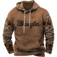 thumbnail image 1 of Pull 3d Nouveau Pull pour Hommes Mode Mode Urbaine Chandail à Capuchon US, 1 of 2