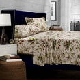 thumbnail image 2 of Tribeca Living Maui Printed Deep Pocket Percale Sheet Set, Full, Multicolor, 2 of 4