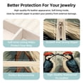 thumbnail image 3 of Woodpecker Travel Portable Decorative Box - Square Jewelry Storage and Organizer Box for Rings, Earrings, Necklaces, and Bracelets - Suitable for Girls and Women - Necklace Organizer Box, 3 of 6