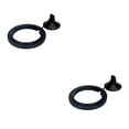 thumbnail image 2 of Greeniant Alimentador de alimentos para peces, accesorios de plástico para el hogar, mantiene la malla de residuos de agua, comederos de pesca de varios negro 7.5 cm 2piezas Greeniant  CBP103131, 2 of 5