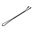 thumbnail image 2 of Kleravitex 2.75" BLACK Jumbo Bobby Hair Pins - Black Tipped Flat Style Pins for Women - Perfect For Rollers - Hair Pins for Wedding & Party Styling - Suitable for ALL Hair Types, 100 pieces Tub Made i, 2 of 4