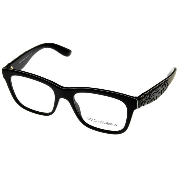 Dolce And Gabbana Eyeglasses Frame Women Square Black Dg3239 2998