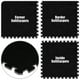 Alessco SFBK0414 SoftFloors -Black -4 x 14 Set – image 1 sur 1