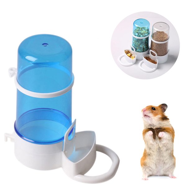 Automatic Bird Feeder Hamster Feeder Water Drinker Parrot Cockatiel