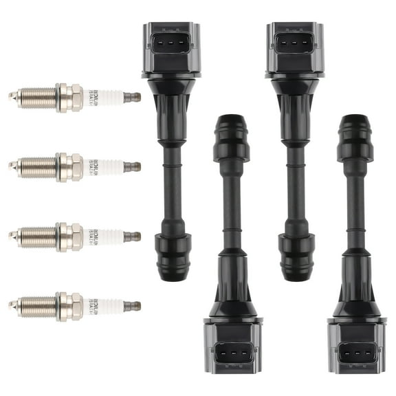 Maxpeedingrods 6pcs Ignition Coils & Spark Plugs For Nissan Altima Sentra X-Trail 02-06 UF350
