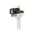 thumbnail image 5 of Step2 Hudson 58" All-in-One Plastic Mailbox and Over Post Kit with Planter in White, 5 of 11