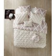 VCNY Home Heather Pintuck Technique Reversible Damask 8 Piece Bedding