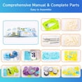thumbnail image 2 of RISUNTOY 434 PCS STEM Toys Kit for Kids Age 6+ - Build 36+ Robot Models with Solar Power, Gears & Sensors,Science & Engineering Learning Toy for Boys & Girls | Perfect Educatio, 2 of 7