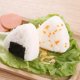 thumbnail image 4 of Molde De Bola De Arroz Triángulo Sushi Bento Japonés 2 Piezas Bento Comida Japonesa Beige, 4 of 5