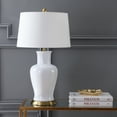 thumbnail image 5 of Open Box JONATHAN Y Julian 29" Traditional Classic Ceramic Urn LED Table Lamp, White/Gold, JYL4026A, 5 of 8