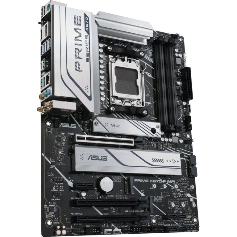 ASUS Prime X670-P WiFi AM5, Ryzen 7000 ATX Motherboard, DDR5, M.2