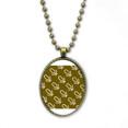 thumbnail image 1 of Collier Motif Microphone Transsion Tampon Chaîne Vintage Pendentif Perle Collection Bijoux, 1 of 3