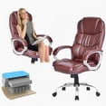 thumbnail image 4 of BestOffice Ergonomic Office Chair, Lumbar Support, Rolling Swivel for Men, Women(Brown), 4 of 7