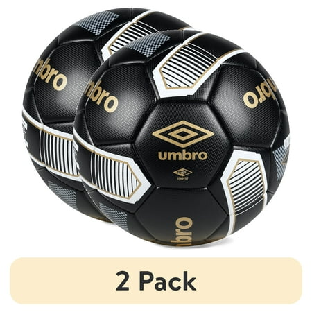 (2 pack) Umbro NFHS Match Certified Tempest Soccer Ball Size 5