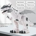 thumbnail image 2 of PVCS Children's Electric Dinosaur Toy Light Walking Dinosaur Model Toy Christmas Gift for Kids, 2 of 9