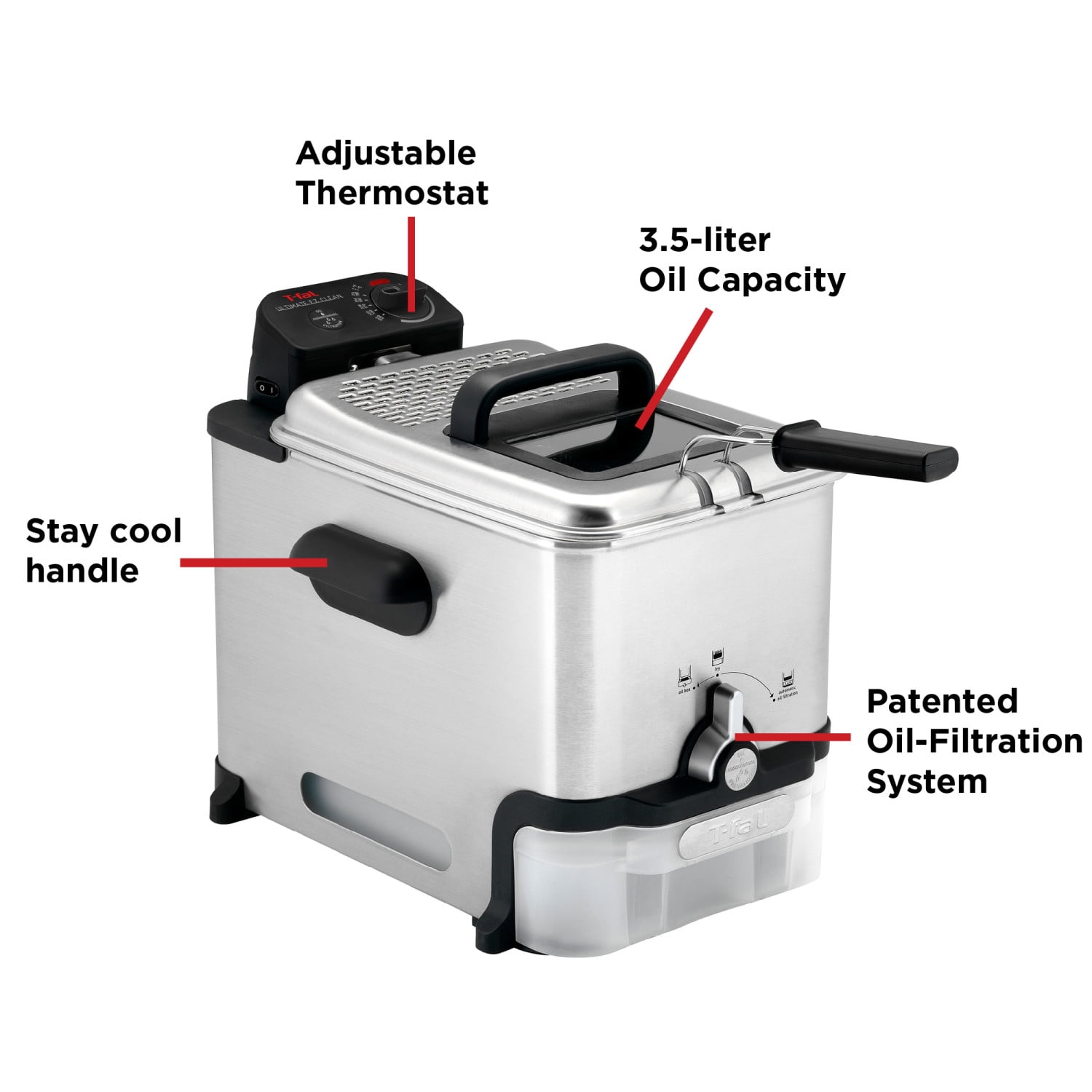 T-Fal Ultimate EZ Clean Deep Fryer