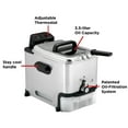 Tfal EZ Clean Deep Fryer with Basket, Oil Filtration System, Stainless