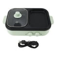 thumbnail image 2 of 1300W Multifunctional Hot Pot, Non Stick Dual Sides Electric Cooker for Frying, Grilling, Cooking for Indoor Outdoor Use, 2 of 8