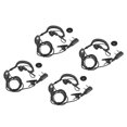 thumbnail image 1 of Unique Bargains Earpiece w Headset Radio Earpiece for 888S 4pack, 1 of 5