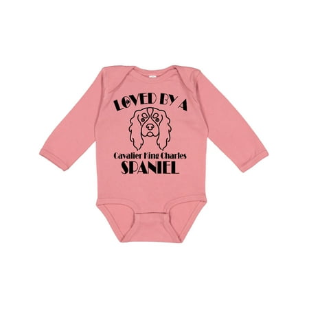 

Inktastic Cavalier King Charles Spaniel Gift Baby Boy or Baby Girl Long Sleeve Bodysuit