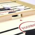 Large Tabletop Fast Sling Puck Game, Foosball Winner, Wooden Slingshot