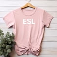 thumbnail image 4 of ESL Squad Shirts ESL Teacher Appreciation Gift Esol ecse Tee Multilingual Xmas Present from Student ESL Tutor English Second Language Class, 4 of 7