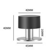 thumbnail image 2 of Promoción, 3 topes adhesivos para puertas de acero inoxidable con goma a prueba de golpes para cinta adhesiva de doble cara 3M (40 mm), 2 of 5