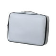thumbnail image 1 of Fireproof Document Bag 3 Layers Multi Layer Card Case Water and Fireproof Pouch Gray, 1 of 9