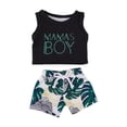 thumbnail image 4 of AlevRam 2 Pcs Summer Beach Outfit for 18 Inch Boy Doll Vest Shirt and Pants Set Fashion Clothes for American Boy Doll, Our Generation 18” Doll Clothes, 4 of 4