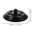 thumbnail image 2 of OUNONA 2pcs Car Polisher Backing Plate Polishing Pad for Drill Sanding Disc for Drill Car Buffing Plate Polishing Tray Sandpaper Polishing Tray, 2 of 8