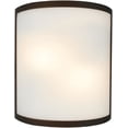 thumbnail image 5 of Access Lighting 20439-BRZ-OPL 10 in. Artemis 2 Light ADA Wall Sconce Light with Wall Fixture, Bronze, 5 of 7