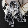 thumbnail image 5 of 2023 Moda Estampado Floral Gasa Hijab Bufanda Mujeres Pareo Señora Bandanas Toallas de Playa Verano Musulmán Velo Wrap Fular Femenino, 5 of 5