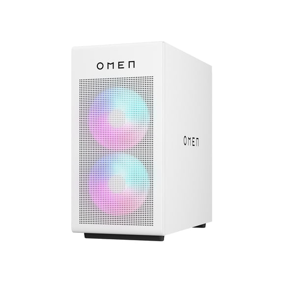 Restored HP OMEN 35L Gaming Desktop (Ryzen 5 8400F, GeForce RTX 5060 8GB GDDR7, 16GB DDR5, 1TB PCIe SSD, Windows 11 Home (Refurbished)