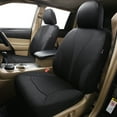 thumbnail image 3 of Flying Banner Universal Full Set Washable Car Seat Covers for Car Truck SUV Van Solid Black, 3 of 9