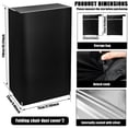 thumbnail image 2 of 2PCS Outdoor Folding Chair Cover Outdoor Chair Cover Dustproof Waterproof Oxford Cloth with Storage Bag for All Weather,27.95"x9.06"x43.31", 2 of 11