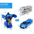 thumbnail image 2 of Toy Cars , Transforming Toys Cars for 3 Year Old Boys and Toddlers, Robot Cars Toys for 4 Year Old Boys Birthday Gifts for 2 3 4 5 6 7 Years Kids Girl Boys, 2 of 7