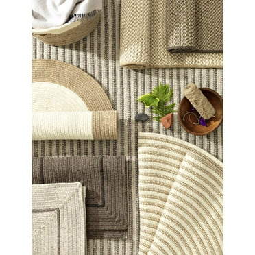 Colonial Mills Shear Natural - Rockport Gray 12' square
