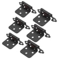 thumbnail image 1 of Bisagra de resorte para puerta de gabinete, 6 uds., bisagras de resorte de cierre automático de 1/2 pulgada con tornillos de montaje para armarios de cocina, puertas de muebles, 1 of 7