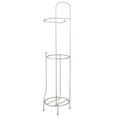 thumbnail image 2 of Bath Bliss Toilet Paper Holder and Dispenser in Satin Nickel, 2 of 8