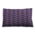 thumbnail image 1 of Ahgly Company Patterned Indoor Rectangular Purple Jam Purple Lumbar Throw Pillow, 13 inch by 19 inch, 1 of 5