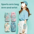 thumbnail image 2 of MesaSe Armband Bag with Zipper Large Capacity Pocket Design Waterproof Cartoon Print Sports Armband Phone Case, 2 of 6