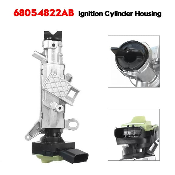 Ignition Cylinder Housing for Jeep Dodge ​Chrsyler 08-17 68054822AB