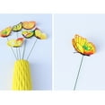 thumbnail image 5 of Clearance! 24PCS PVC Simulation Butterfly Figurines Green Plant Crafts For Flowerpot Garden, 5 of 5