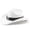 White, variant on Cowboy Hat for Men Women Western Style Felt Cowboy Hat
