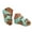 Light Green, variant on Mostsola Womens Sandals Buckle Strap Platform Cork Slippers Slip on Slides Wedge Sandals Clogs