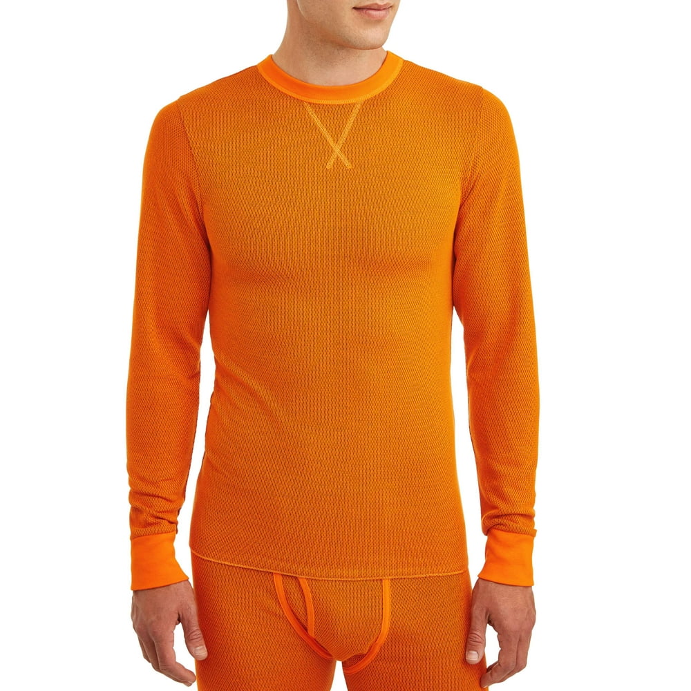 Hanes Hanes Men's Thermal Raschel Crew Neck Top