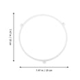 thumbnail image 2 of OUNONA 5Pcs Microwave Turntable Ring High-temperature Resistant Plastic Microwave Bracket, 2 of 8
