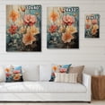 thumbnail image 4 of Designart "Daffodils Representation Colorfuled Acrylic" Floral Print on Natural Pine Wood, 4 of 5